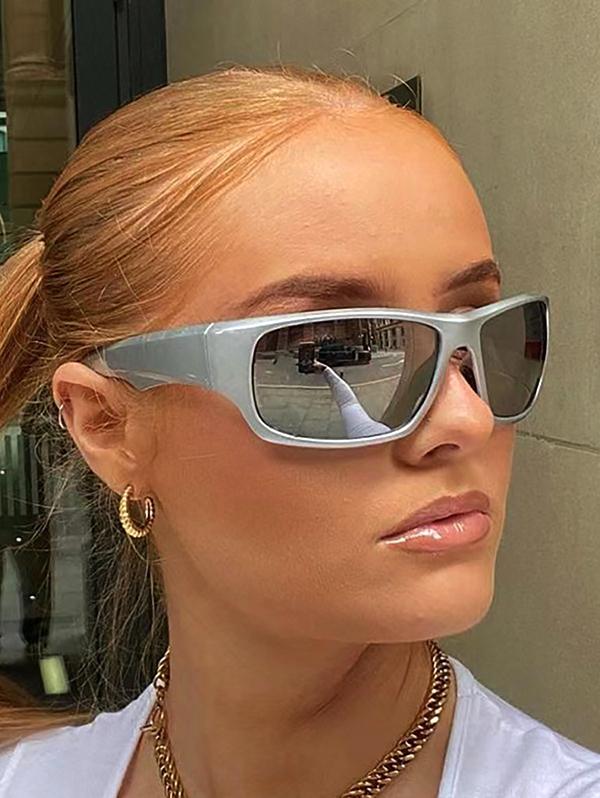 Sporty Windproof Warp Around Sunglasses